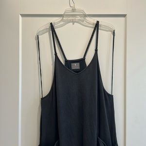 Free People Hotshot Onesie black size large